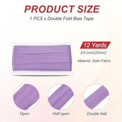 Double Fold Bias Tape for Sewing 3