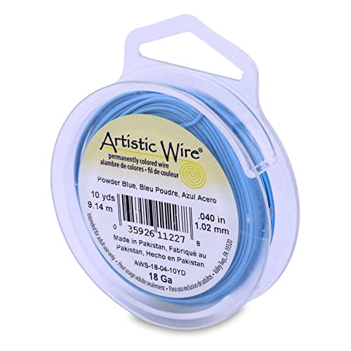 18 Gauge Tarnish Resistant Colored Copper Craft Wire (30 Foot)
