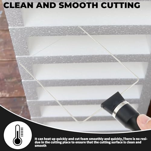 3-in-1Hot Wire Foam Cutter, Foam Cutter Tool Kit, Knife, with 3 Cutting Machine Pen and Carrying Case for Styrofoam Foam Cutting Arts Handcraft DIY (5 Count)