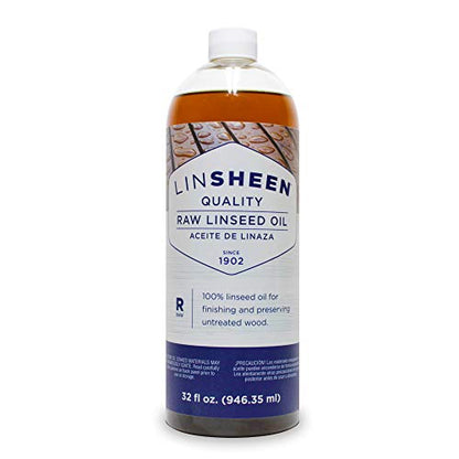 Raw Linseed Oil (32 Fl Oz)