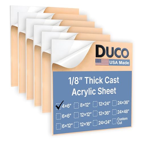 Duco White Cast Acrylic Sheets 1