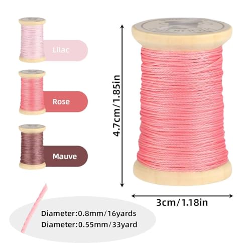 Natural Waxed Thread (99 Foot)