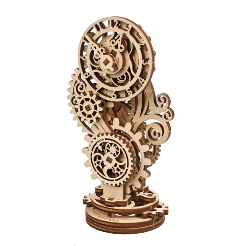 Steampunk Clock 3D Wooden Puzzles for Adults