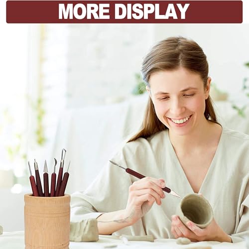 6 Piece Clay Sculpting Tools Set Perfect for Polymer Air Dry Modeling Clay Beginners & Professionals Ideal for DIY Pottery & Ceramics Tools for Clay Sculpting & Crafting