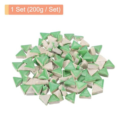 200g Ceramic Mosaic Tiles for Crafts Bulk