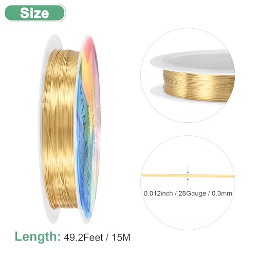 0.3 mm 28 Gauge Copper Wire for Jewelry Making