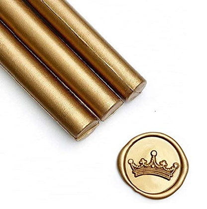 Mailable Glue Gun Sealing Wax Sticks for Wax Seal Stamp (8 Count)