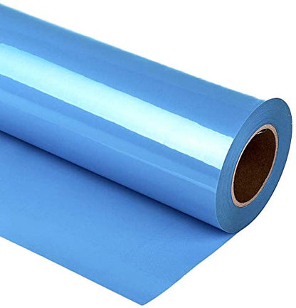 Heat Transfer Vinyl Sky Blue HTV Rolls