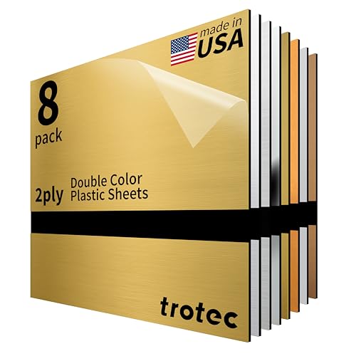 Metallic Looking Acrylic Sheet (4 Count)