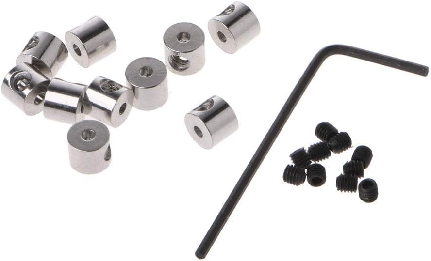 10 Pcs Pin Pin Safe Locks Pin Backs Clasp Locking Pin Keeper Backs Brooch Pin Locking Pin Backs with Wrench Tool Pin Backs (10 Count)