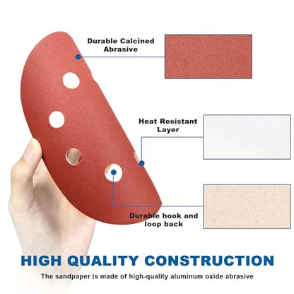 5 Inch 8 Hole Sanding Discs