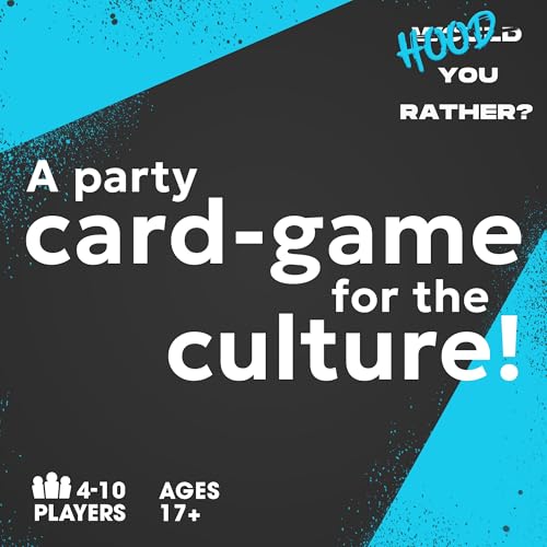 Hood You Rather? Black Culture Party Game for Adults