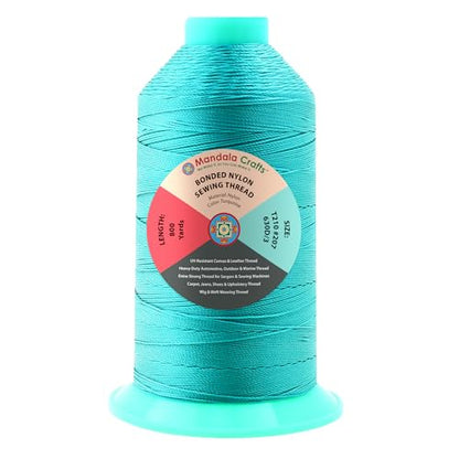 Size 207 630D T210 Turquoise Bonded Nylon Thread