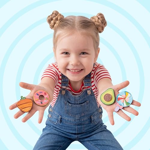 12 pcs Wooden Magnets (12 Count)