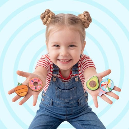 12 pcs Wooden Magnets (12 Count)
