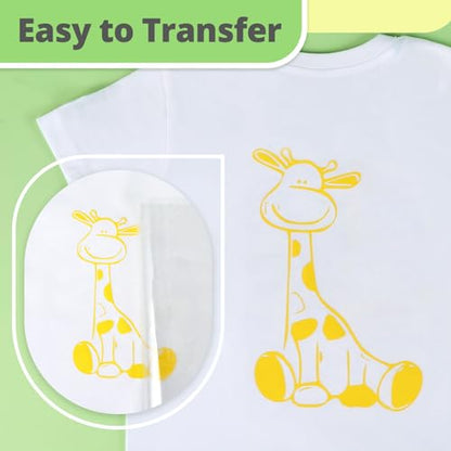 Yellow HTV Vinyl Roll