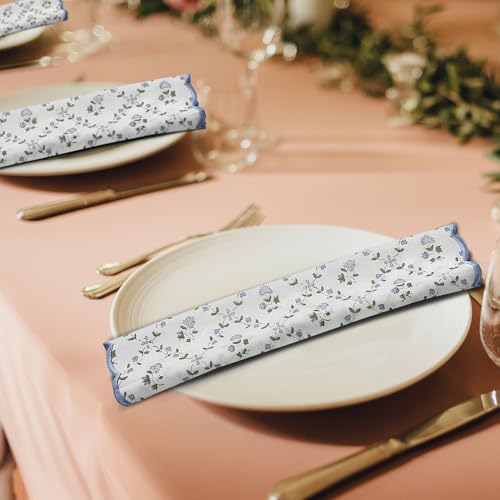 Hand Block Print Cloth Napkins (4 Count)