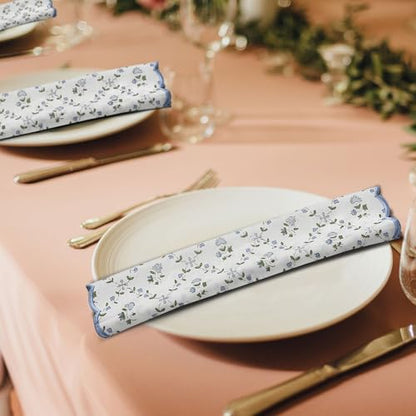 Hand Block Print Cloth Napkins (4 Count)
