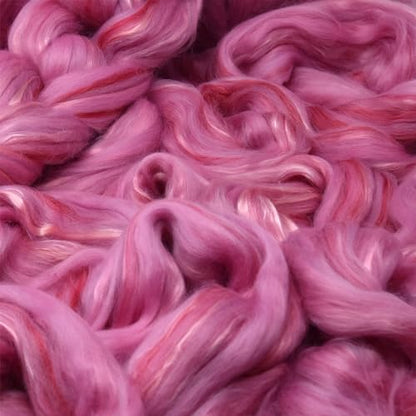 Merino Silk Luxe Tonal Designer Blend. Superfine Merino