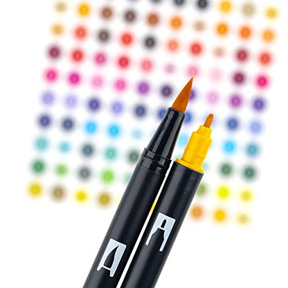 56168 Dual Brush Pen Art Markers (10 Count)