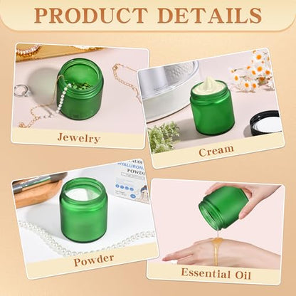 Glass Jars with Lids (24 Count)