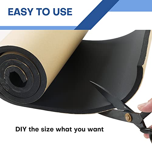 Sponge Neoprene Roll with Adhesive
