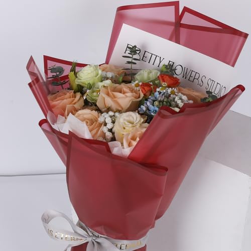 20 Sheets Flower Wrapping Paper (20 Count)