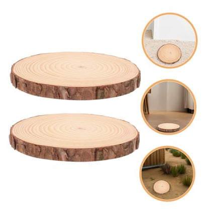 2pcs Maple Leaf Stepping Stones for Outdoor Landscape Wooden Pathway Stones Slip Surface for Garden