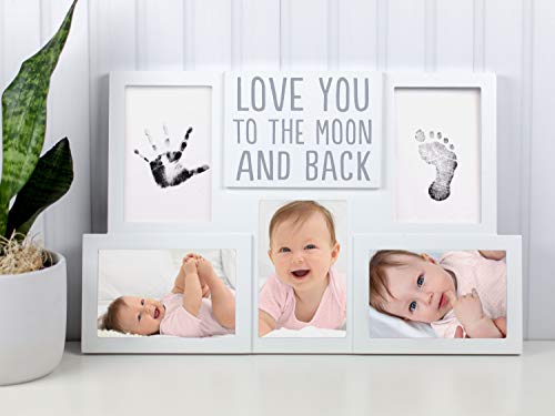 Love You to the Moon and Back Collage Baby Frame