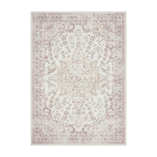 Vintage Floral Rugs for Bedroom Girls (34.55 Sq Ft)