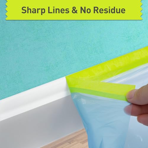 Pre Taped Masking Film for Painting (6 Count)