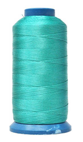 Size 69 210D T70 Turquoise Bonded Nylon Thread (4500 Foot)
