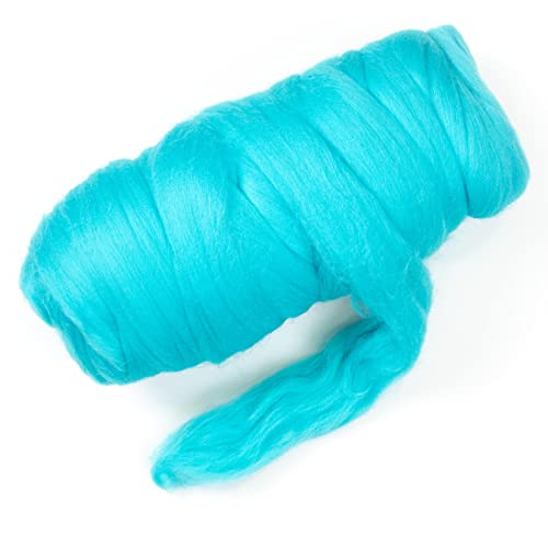 Colored Natural Wool roving (16 Ounce)