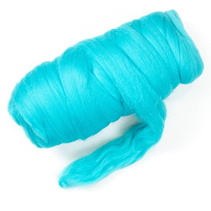 Colored Natural Wool roving (16 Ounce)