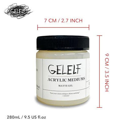Acrylic Matte Medium (9.5 Fl Oz)
