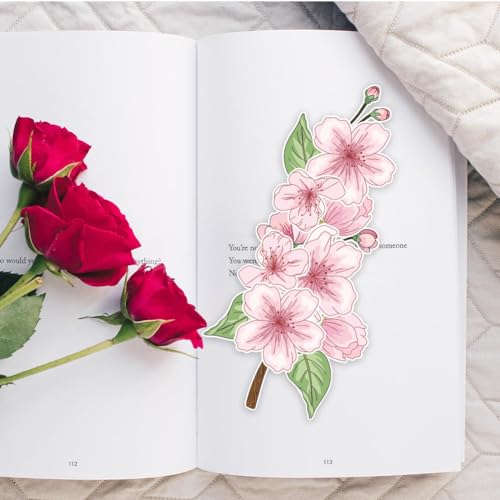 Realistic Peach Blossom Layering Stencils Set for Card Making