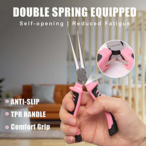 6 Piece Mini Pliers Set (6 Count)