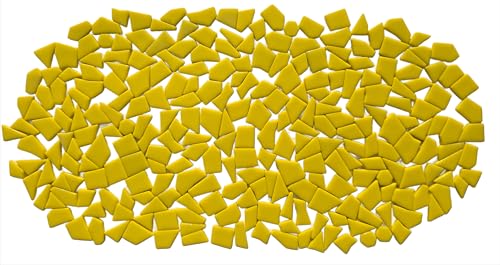 Irregular Glass Mosaic Tiles Bulk 500g Glossy and Iridescent Mosaic Glass Tiles for DIY Projects and Arts and Crafts Solid Colors and Mixes (263 Count)