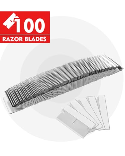 100 Pack Single Edge Razor Blades