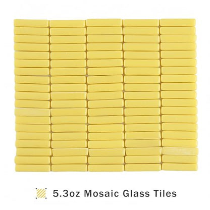 Strips Mosaic Tiles for Crafts Bulk (5.29 Ounce)
