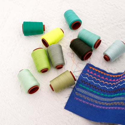 10 Pcs Sewing Thread (24000 Foot)