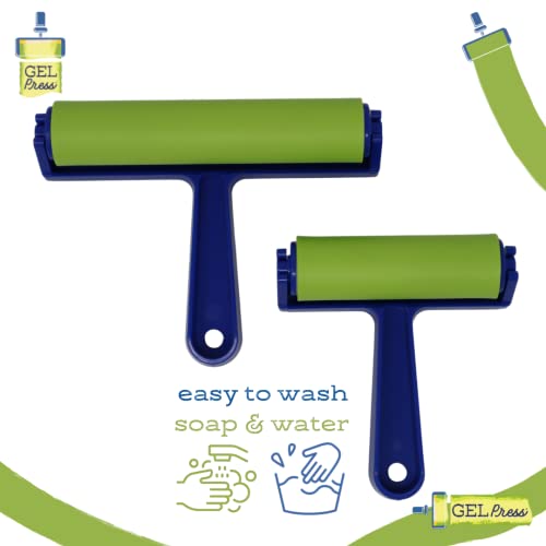 4 Inch Gel Press Rubber Brayer
