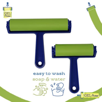 4 Inch Gel Press Rubber Brayer
