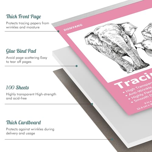 Tracing Paper 9x12 inch (100 Count)
