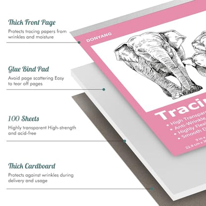 Tracing Paper 9x12 inch (100 Count)