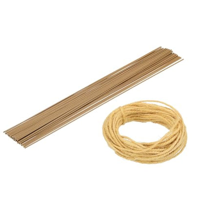 50Pcs 2 Gauge Floral Wire (50 Count)