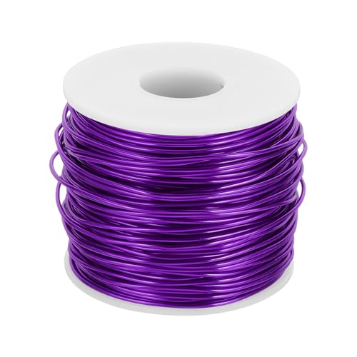 15 Gauge Anodized Aluminum Craft Wire Bendable Bonsai Training Wire 223 Feet 1.5mm for Sculpting Crafts Wreath Floral Beading Jewelry Making