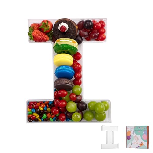 11" Clear Acrylic Letter & Number Charcuterie Tray