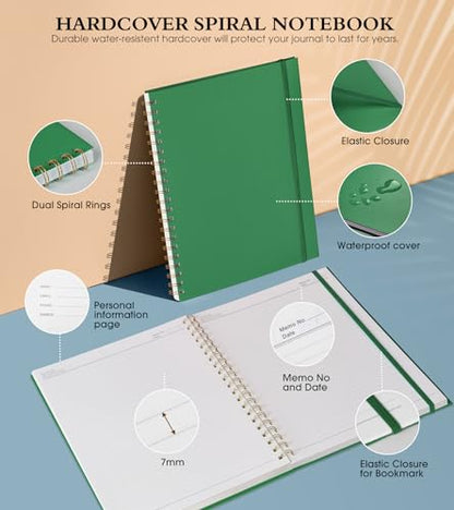 Spiral Notebook Journal 8.5” x 11”