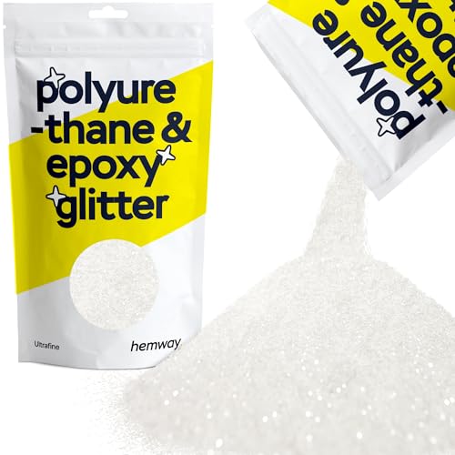 Resin Glitter White Iridescent 100g Ultrafine (3.5274 Ounce)